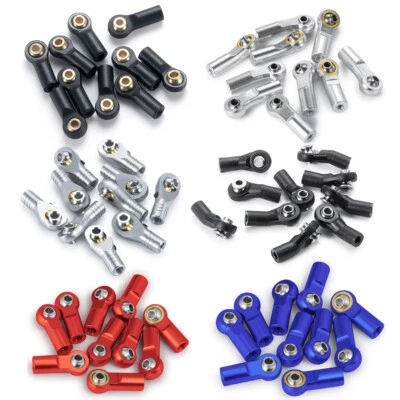 10/20pcs Left Link Rod End Joint M2 M3 M4 Ball End Head Holder for 1/10 RC Car - Image 1 of 4