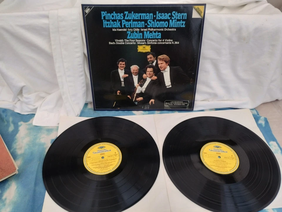 DG 2741 026 Vivaldi The Four Seasons/ Ida Haendel Zukerman Stern Mintz NM DBL LP - Image 1 of 4