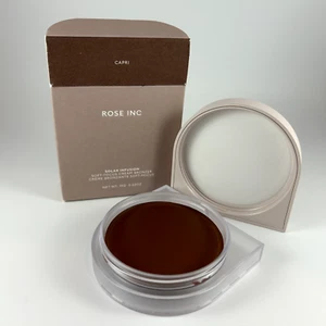 ROSE INC Solar Infusion Soft Focus Cream Bronzer 15g/0.52oz - Capri NEW - Picture 1 of 2
