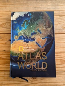 National Geographic Atlas Of The World Tenth Edition - Excellent Condition! - Picture 1 of 10