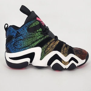 Adidas Crazy 8 Tribal Gradient MUESTRA Zapatos de Baloncesto Negros Multi Talla 9 - Imagen 1 de 14
