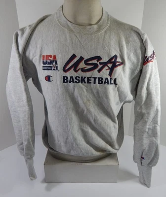 Moletom Team USA Basketball Team cinza gola redonda emitido DP59326 - Imagem 1 de 4