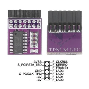 Module 14 Broches LPC Interface Carte De Cryptage à Distance Pour Test De Mise à - Afbeelding 1 van 12