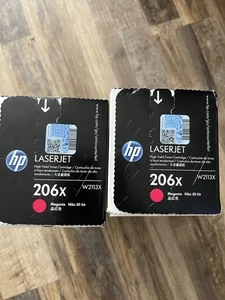 Cartouche de toner magenta LaserJet HP 206X haut rendement (W2113X) - Photo 1/1