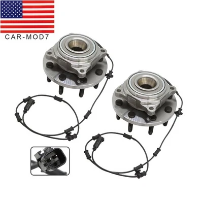 Pair Front Wheel Bearing Hub Assembly For 2009 2010 2011 Dodge Ram 2500 3500 4WD - Изображение 1 из 4