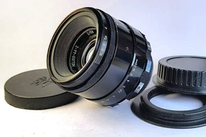 Helios 44-2 58mm f/2 Zebra Vintage Lens: Legendary Swirly Bokeh, M42  Canon - Picture 1 of 20