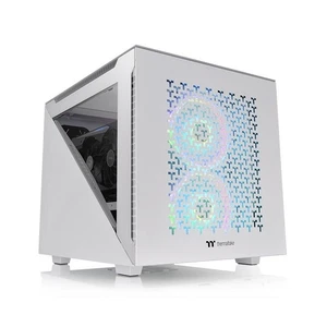 Thermaltake CA-1V1-00S6WN-01 Divider 200 TG Air Snow Micro Chassis - Picture 1 of 3