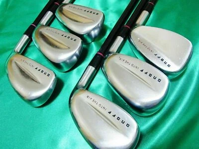 DAIWA GOLF CLUBS GLOBERIDE ONOFF INTO THE AIR 6PC S-FLEX IRONS SET - Image 1 of 4