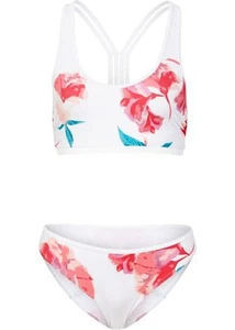 Bustier Bikini Baño Sostenible Talla 36 Blanco Azul Rosa Mujer Bañador Nuevo - Imagen 1 de 1