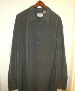 Herren "Pardazzio" Uomo Langarm Hemd Gr. XL olivgrün - Bild 1 von 3