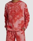 $775 Marcelo Burlon Men's Red Kaleidoscope Wings Sweatshirt Sweater Size M