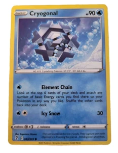 Cryogonal 043/203 - Tarjeta coleccionable Pokémon Evolving Skies (A3 - Imagen 1 de 2