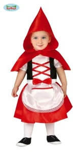 KOSTÜM ROTKÄPPCHEN KARNEVAL KLEID GUIRCA BABY KLEID WALD MÄDCHEN - Bild 1 von 2