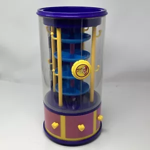 Vintage DAYNIN 2COOL FASHION Girls Kids JEWELRY Revolving Carousel Display Case - Picture 1 of 6