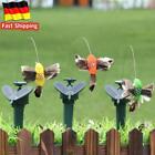 Solarer Schmetterlingsgarten-Dekorationsstück für eine stimmungsvolle Garten-Dek