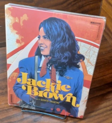 Jackie Brown Collector Steelbook (4K+Blu-ray)-NEW (Sealed)-Free Box Shipping - Image 1 of 4