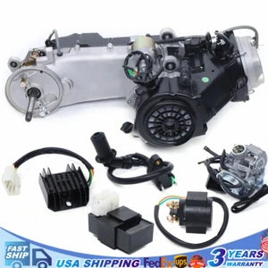 4-Stroke CDI Engine Motor CVT Auto Carburetor For 150CC GY6 Scooter ATV Go-Kart - Picture 1 of 18