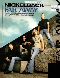 Nickleback Far Away 1 Song Sheet Music Piano Vocal Guitar - Picture 1 of 2