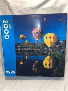 Springbok by Hallmark Flying Colors Hot Air Balloon 2000 Pcs  Puzzle - Picture 1 of 3