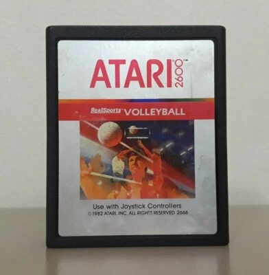 Realsports Volleyball Atari 2600 Game - Image 1 of 3