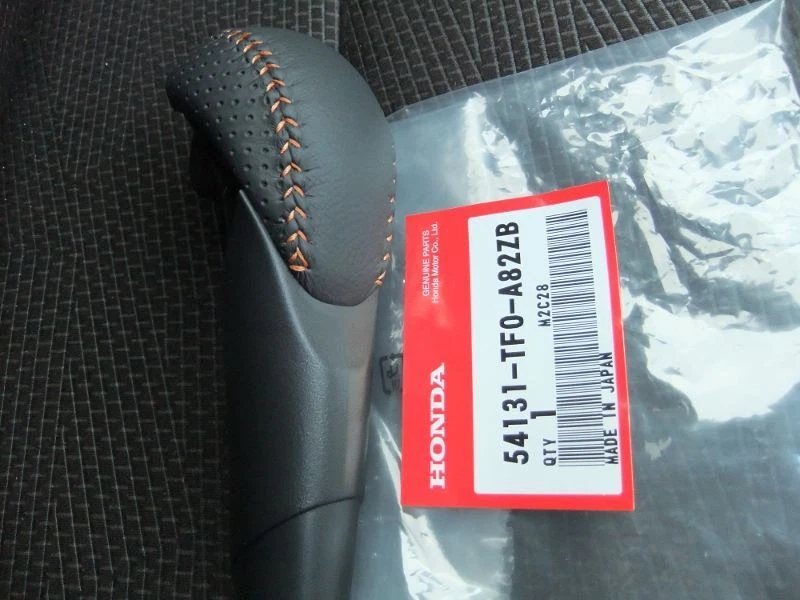 Perilla de cambio CVT automática naranja 54131-TF0-A82ZB F/S genuina Honda Fit Jazz RS GE8 Foto 1 de 1