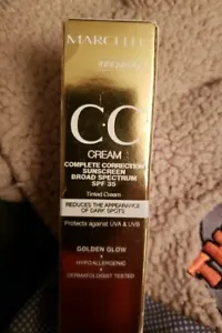 Marcelle CC Cream Complete Correction Tinted Cream SPF 35, Golden Glow, 1 Fl oz - Picture 1 of 1
