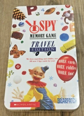 NEW & SEALED * BRIARPATCH I SPY MEMORY GAME TRAVEL EDITION *  - Image 1 of 2