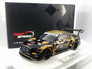 Top Speed 1:18 scale Bentley Continental GT3 #109 - 2019 24H of Spa (TSM TS0263) - Picture 1 of 11