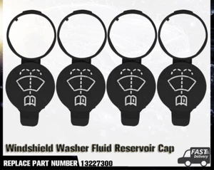 4PCS Windshield Wiper Washer Fluid Reservoir Bottle Cap Cover 13227300 For Chevy - Bild 1 von 7