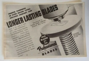 1943 Segelflugzeug Blade Company Werbung Newark, NJ - Bild 1 von 1