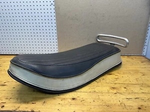 Harley-Davidson Chummy Bench Seat Panhead Shovelhead Sportster Original - Picture 1 of 17