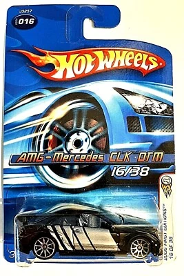 Hot Wheels 2006 First Editions 16/38 AMG Mercedes CLK OTM New In Pack - Image 1 of 3