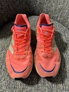 Adidas Adizero Boston 10 Women’s 10.5 Running Shoes Neon Coral Lightstrike Pro. - Picture 1 of 7