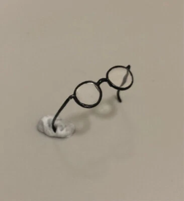 S019 1/6 Scale Men's Fashion Trendy Transparent Glasses Model for 12" Doll - Image 1 of 4