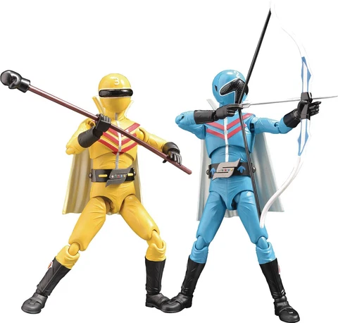 Evolution Toys Secret Sentai Gorenger - Aoranger and Kiranger Cover