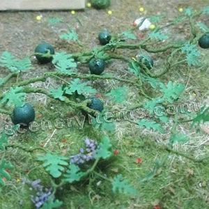 Free Shipping MP SCENERY 30 Watermelons O Scale Model Farm Railroad Layout - Picture 1 of 1