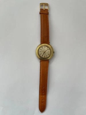 Vintage Eterna-Matic Sahida Relógio Automático Feminino Fabricado na Suíça Banhado a Ouro Workin - Imagem 1 de 4