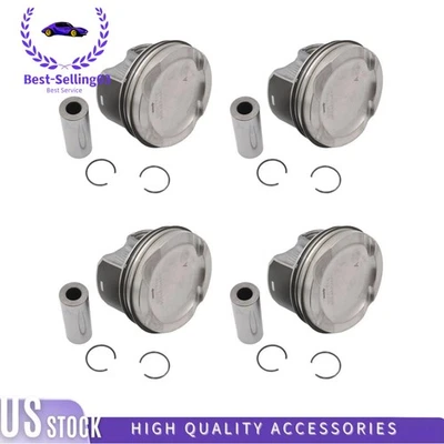 KIT DE PISTÓN Y ANILLO NUEVO PARA JEEP WRANGLER GRAND CHEROKEE BRÚJULA 2.0T 2018-23 Foto 1 de 4