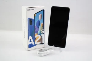 Samsung Galaxy A21s Dual SIM(Unlocked) 32GB Blue Grade B Original Box - Picture 1 of 7