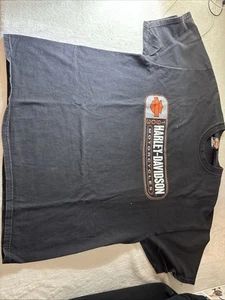2001 HARLEY DAVIDSON 1903 MENS (XL) Cleveland BLACK DOUBLE SIDED GRAPHIC TEE! - Picture 1 of 5