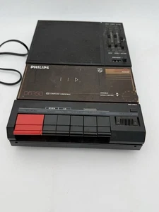 477/ Philips D6350 Kassettenrekorder, Musikkassette, portabel, retro, - Bild 1 von 6