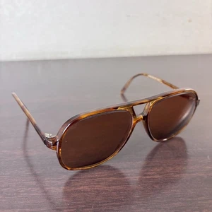 Authentische Vintage HARDING bernsteinfarbene Sonnenbrille polarisierte Gläser hergestellt in den USA 56-15-140 - Bild 1 von 15