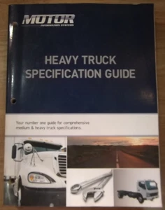 1990 - 2013 MOTOR SPECFICATION GUIDE MEDIUM & HEAVY DUTY TRUCK MANUAL BOOK - Picture 1 of 4