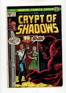 Crypt of Shadows #4 (Marvel Comics July 1973) Comic Book Good - Picture 1 of 2