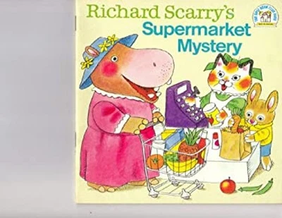 Richard Scarry's Supermarket Mystery A Random House pictureback - Image 1 of 2
