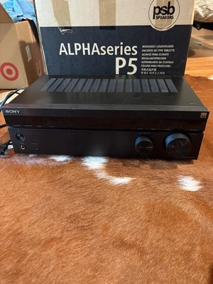 Sony 2-Channel Stereo Receiver with Bluetooth Phono & Aux Input - STR-DH190 - Image 1 of 4