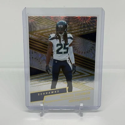 2025 Revolution Football Fireworks /49 Richard Sherman Seahawks CHAMP - Image 1 of 2