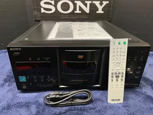 _-REACONDICIONADO GARANTIZADO-_ Cambiador/Reproductor compacto Sony DVP-CX995V HDMI 400 CD/DVD - Imagen 1 de 11