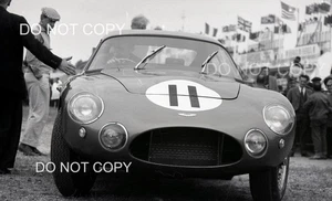Aston Martin DP212 LE Mans 1962 Negative Photo Hill Richie Ginther David Brown - Picture 1 of 2