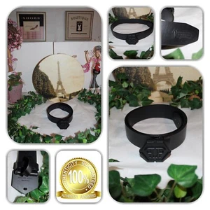 π FASHIONABLE PHILIPP PLEIN ITALY UNISEX LEATHER BELT! π (SIZE 95) NWOT - Picture 1 of 12
